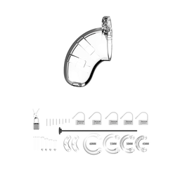 Mancage by shots Model 15 Chastity Cock Cage met Urethrale Sounding - 3.5 / 9 cm (8714273929211)