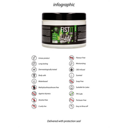Fist it by shots CBD Glijmiddel - 17 fl oz / 500 ml (8714273928962)