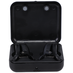 Doc johnson Vibro Grippers - Vibrerende Tepelklemmen met Koffer - Zwart (782421088736)