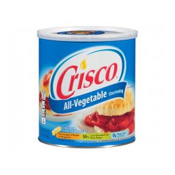 Crisco 12 Pack All-Vegetable Shortening - 48 oz / 1360 gr (10051500242343)