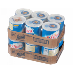 Crisco 12 Pack All-Vegetable Shortening - 48 oz / 1360 gr (10051500242343)