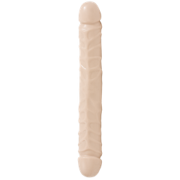 Doc johnson Jr. Veined Double Header - Dildo met Dubbele Einden - 12 / 30 cm (782421104207)