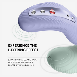 Fun factory Laya III - Lay-on Vibrator - Zacht Violet (4032498460116)