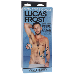 Doc johnson Lucas Frost - Realistische ULTRASKYN Dildo - 7 / 18 cm - Vanilla (782421087067)