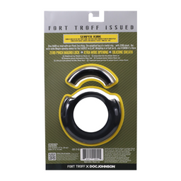 Doc johnson Pinch Zero Ring - Zwart (782421090555)
