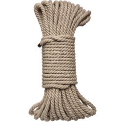 Doc johnson Bind en Tie - 6mm Jute Bondage Touw - 50 ft - Natuurlijk (782421089849)