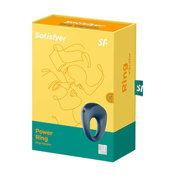Satisfyer Power Ring - Vibrerende Cockring - Donkerblauw (4061504000886)