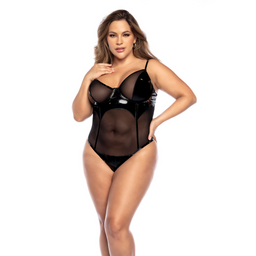 Mapalé Bodysuit - 3/4X - Nat zwart (190602677615)