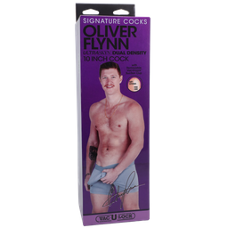 Doc johnson Oliver Flynn - Realistic ULTRASKYN Dildo - 10 / 25 cm - Vanilla (782421087074)