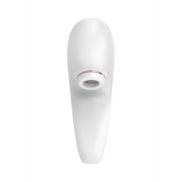 Satisfyer Pro 4 - Couples Air Pulse Stimulator en Vibratie - Wit/Roze Goud (4049369015498)
