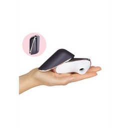 Satisfyer Traveler - Air Pulse Stimulator - Aubergine/Rose Gold (4049369015900)