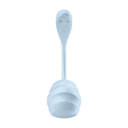 Satisfyer Glad Petal Connect App - Draagbare Koppel Vibrator - Lichtblauw (4061504002743)