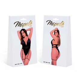 Mapalé Bodysuit - 1X/2X - Zwart (190602506571)