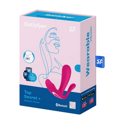 Satisfyer Top Secret Plus - Draagbare Panties Vibrator - Roze (4061504003429)