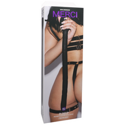Doc johnson In Deep - Premium Silicone Anale Slang - Zwart (782421089740)