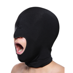 Xr brands Blow Hole - Open Mouth Spandex Gezichtsmasker (848518012746)