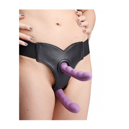 Xr brands Crave - Double Penetration Imitatieleren Strap-On (848518016195)