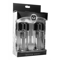 Xr brands Black Max - Krachtige Gedraaide Tepelpistons (848518013194)