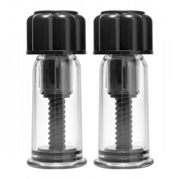 Xr brands Black Max - Krachtige Gedraaide Tepelpistons (848518013194)