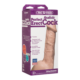Doc johnson Perfect Erect Realistic Cock (782421432904)