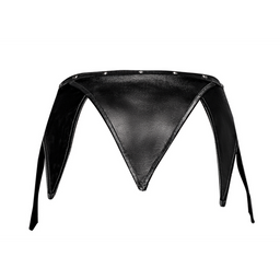 Male power Eros - Gladiator Kilt Ontwerp met een Aangekleed Thong - S/M - Zwart (845830085922)