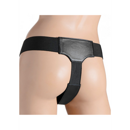 Xr brands Bella - Verstelbare Velours Gevoerde Strap-On Dildo (848518015495)