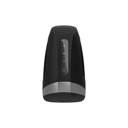 Satisfyer Mannen Heat Vibration - Verwarmende en Vibrerende Masturbator - Zwart (4049369016372)