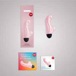 Fun factory Ocean - Mini Vibrator - Baby Roze (4032498043029)