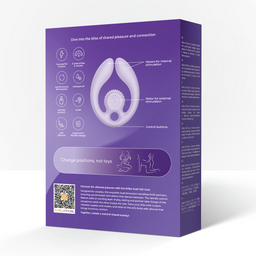 Snail vibe GIZI Duo - Dual Couples Stimulator - Lila (8720615766161)