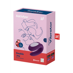 Satisfyer Double Joy - Partner Vibrator - Violet (4061504002408)
