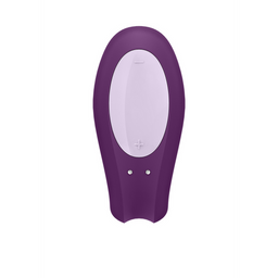 Satisfyer Double Joy - Partner Vibrator - Violet (4061504002408)
