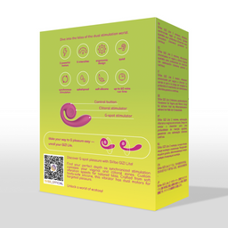 Snail vibe GIZI Lite - Dual G-Spot Stimulator - Zoete Dragonfruit (8720615765683)