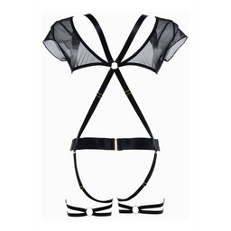Allure St. Tropez Babe - Suspender - OS - Zwart (883045919960)
