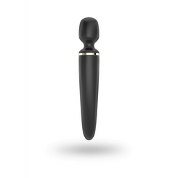 Satisfyer Wand-er Woman - Wand Vibrator - Zwart/Goud (4061504001203)