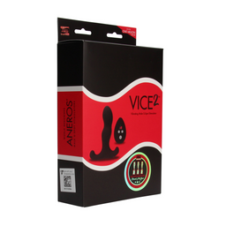 Aneros Vice 2 - Vibrerende Mannelijke G-Spot Stimulator - Zwart (894757001904)