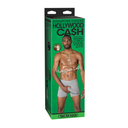 Doc johnson Hollywood Cash - Realistische ULTRASKYN Dildo - 11 / 29 cm - Chocolade (782421091866)