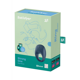 Satisfyer Strong One - Vibrerende Cockring - Blauw (4061504001968)
