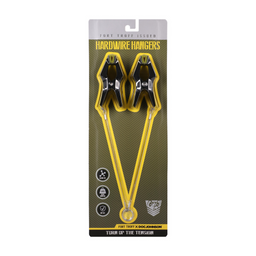 Doc johnson Hardwire Hangers - Zwart/Groen (782421093228)