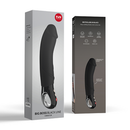 Fun factory Big Boss - G-Spot Vibrator - Zwart (4032498801551)