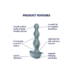 Satisfyer Lolli Plug 2 - Classic Vibrator - IJsblauw (4061504003269)