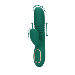 Loveline by shots Stuwende en Verwarmende Rabbit Vibrator - Oude Zee (8714273049070)