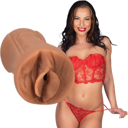 Doc johnson Aidra Fox - ULTRASKYN Pussy Masturbator - Caramel (782421086060)