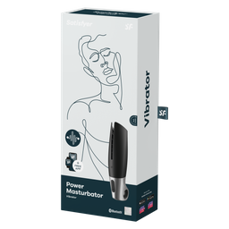 Satisfyer Power Masturbator - Zwart (4061504037332)