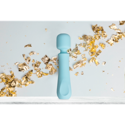 Doc johnson Euphoria - Oplaadbare Siliconen Wandvibrator - Blauw (782421083915)