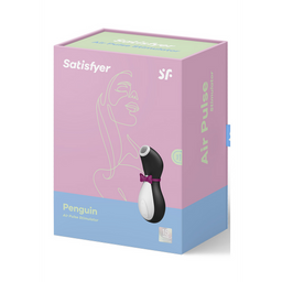 Satisfyer Pinguïn - Air Pulse Stimulator - Zwart/Wit (4049369015108)