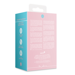 Loveline by shots Ultra Soft Siliconen Eivibrator met Afstandsbediening - Roze Arabesque (8714273049001)