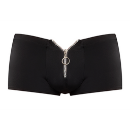 Male power Shorts met Rits - L/XL - Zwart (845830048682)