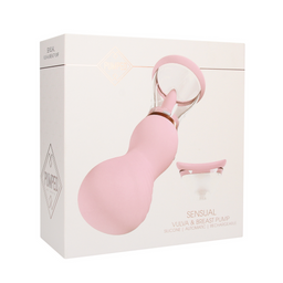 Pumped by shots Sensuele - Oplaadbare Vulva en Borst Pomp - Roze (8714273054814)