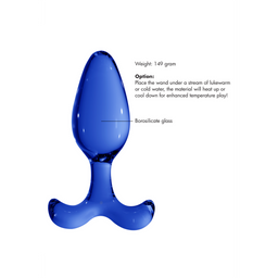 Chrystalino by shots Expert - Glazen Butt Plug (8714273303110)