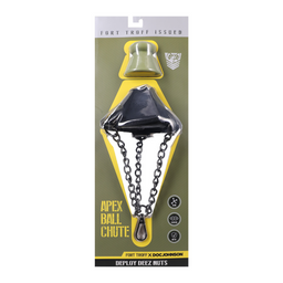 Doc johnson Apex Ball Chute - Zwart (782421090548)